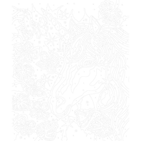 JEDNOROŻCE zestaw kreatywny malowanie po numerach Art&Craft