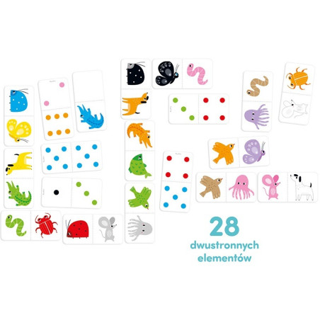 KOLORY gra domino 28 el.