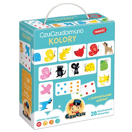 KOLORY gra domino 28 el.