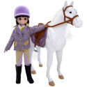 DŻOKEJKA lalka z koniem Pony Adventures18 cm