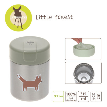 LISEK pojemnik termos obiadowy 315 ml Little Forest