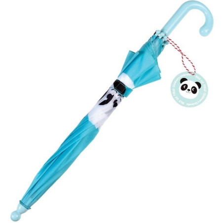 PANDA niebieska parasolka