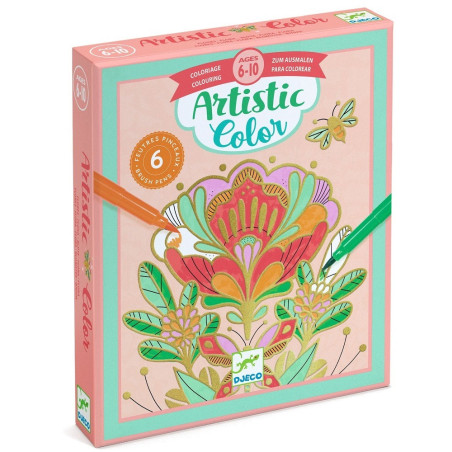 KWIATY zestaw kreatywny artystyczne kolory