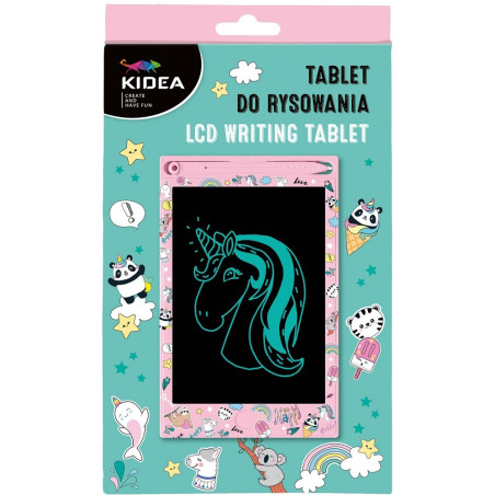 RÓŻOWY TABLET DO RYSOWANIA znikopis