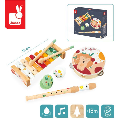 ZESTAW ZABAWEK MUZYCZNYCH Sunshine