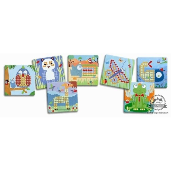 KOLOROWA MOZAIKA zestaw kreatywny