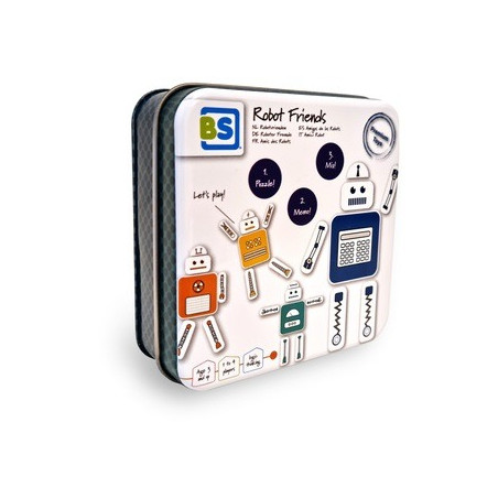 MÓJ PRZYJACIEL ROBOT gra logiczna 3w1