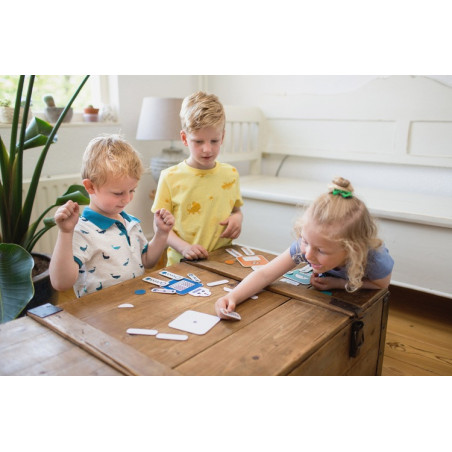 MÓJ PRZYJACIEL ROBOT gra logiczna 3w1