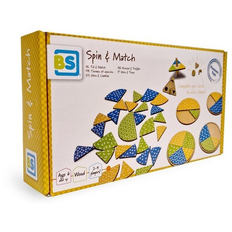 SPINER ZAKRĘĆ I ZNAJDŹ drewniana gra zręcznościowa