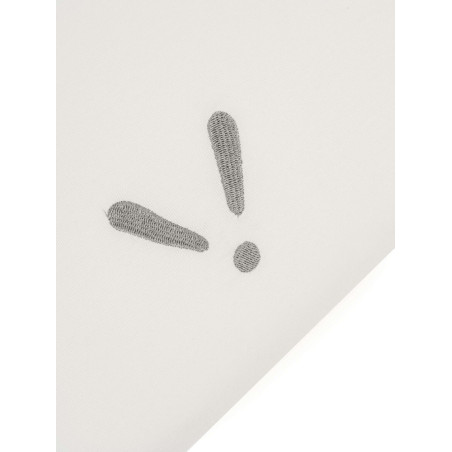 PIASKOWE PRZEŚCIERADŁO do wózka z haftem 80 x 40 cm SleepSweet