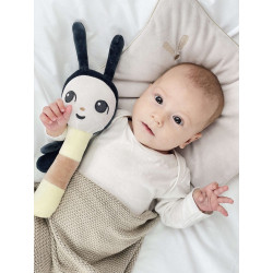 ŻÓŁTA PSZCZÓŁKA grzechotka sensoryczna CuddlyBee