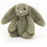 KRÓLICZEK zielona przytulanka Bashful Bunny 18 cm