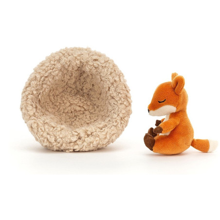 LISEK przytulana Hibernating Fox 7 cm