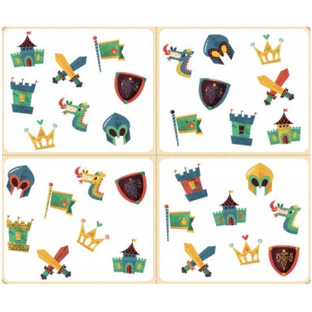 MISJA W ZAMKU zestaw gier podróżnych