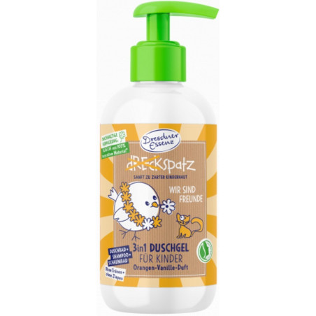 JESTEŚMY PRZYJACIÓŁMI! żel pod prysznic 3w1 pomarańczowo-waniliowy 250 ml