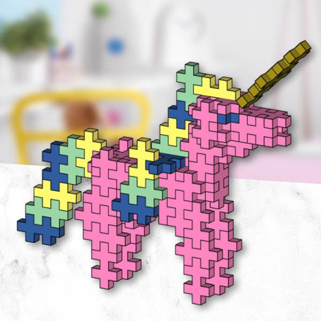 JEDNOROŻCE klocki konstrukcyjne mini mix 275 szt. Learn to build