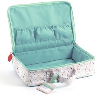 PTASZEK materiałowa walizka dla lalki Pomea