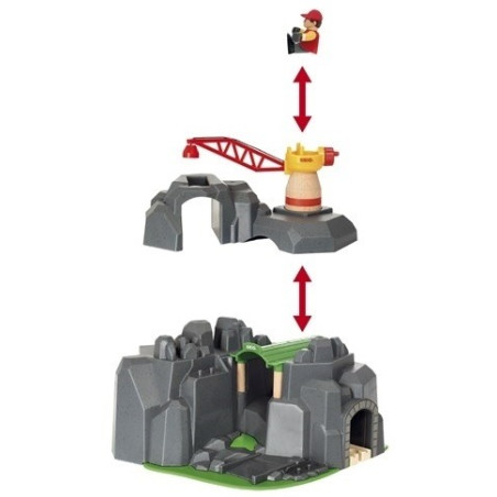 TUNEL GÓRSKI z dźwigiem World