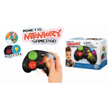 PAD z grą pamięciową sekwencje