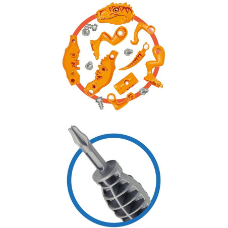 DINOZAURY DO SKRĘCENIA zestaw kreatywny