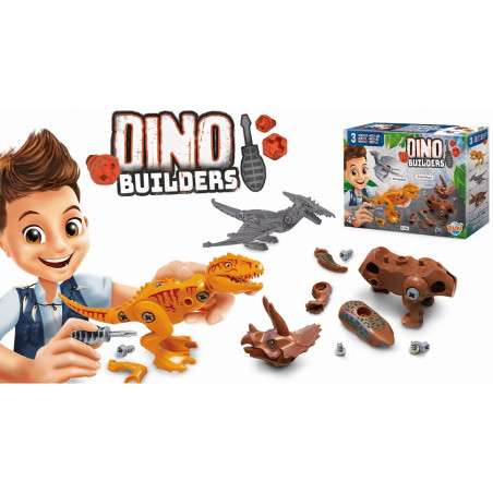 DINOZAURY DO SKRĘCENIA zestaw kreatywny