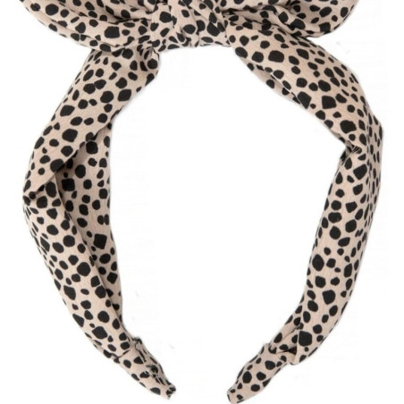 LUNA LEOPARD TIE opaska do włosów