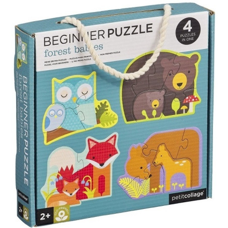LEŚNE ZWIERZĄTKA pierwsze puzzle Baby