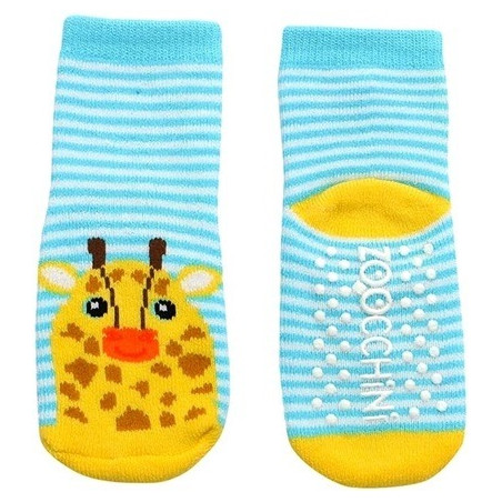 ŻYRAFA skarpetki niemowlęce 3 pary 0-24 m