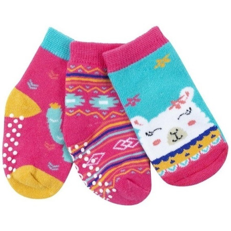 LAMA skarpetki niemowlęce 3 pary 0-24 m