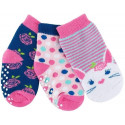 KRÓLICZEK skarpetki niemowlęce 3 pary 0-24 m