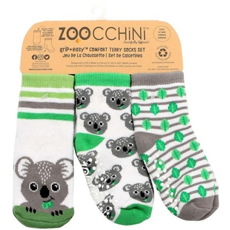 KOALA skarpetki niemowlęce 3 pary 0-24 m