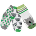 KOALA skarpetki niemowlęce 3 pary 0-24 m