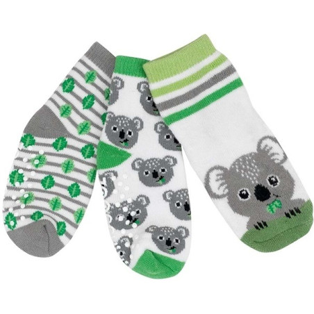 KOALA skarpetki niemowlęce 3 pary 0-24 m