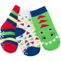 DINOZAUR skarpetki niemowlęce 3 pary 0-24 m
