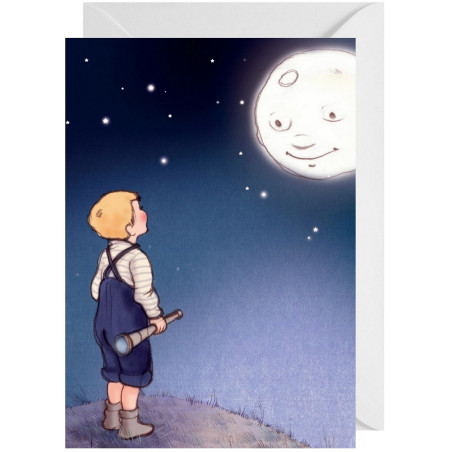 KSIĘŻYC kartka okolicznościowa