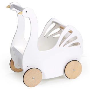 ŁABĘDŹ wózek dla lalek z akcesoriami