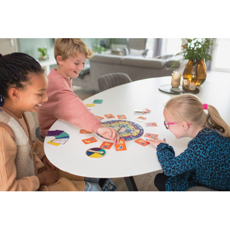 KOLACJA drewniana gra obserwacyjna ze spinerem XL