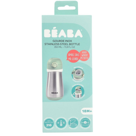 SAGE GREEN bidon termiczny termobutelka 350 ml