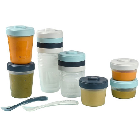 STORM zestaw słoiczków Clip do żywności 12 szt. 90, 150 ml, 250 ml