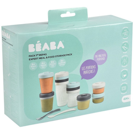 STORM zestaw słoiczków Clip do żywności 12 szt. 90, 150 ml, 250 ml