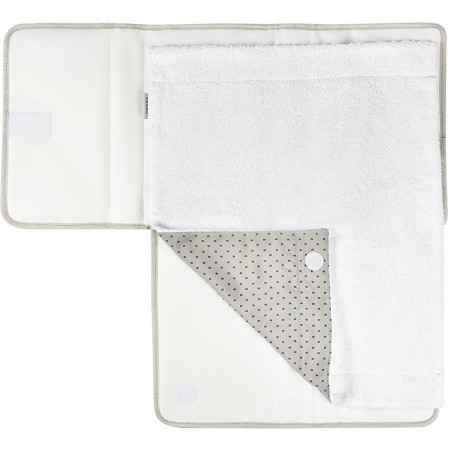 HEATHER GREY przewijak podróżny z etui na akcesoria