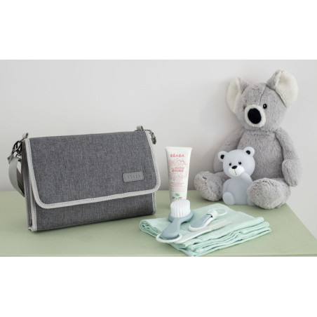 HEATHER GREY przewijak podróżny z etui na akcesoria