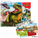 DINOZAURY zestaw z naklejkami Dino World