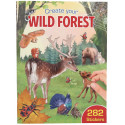 LEŚNE ZWIERZĄTKA zestaw z naklejkami Wild Forest