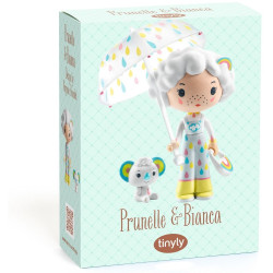 PRUNELLE & BLANCA figurki do zabawy zestaw 2 szt. Tinyly