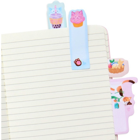 KOCIA KAWIARNIA karteczki samoprzylepne 120 szt.