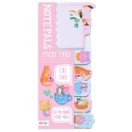 KOCIA KAWIARNIA karteczki samoprzylepne 120 szt.