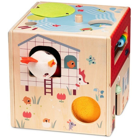 FARMA drewniana kostka wielofunkcyjna