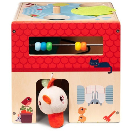 FARMA drewniana kostka wielofunkcyjna