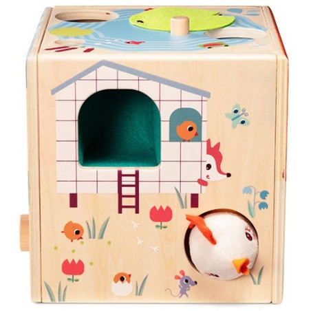 FARMA drewniana kostka wielofunkcyjna